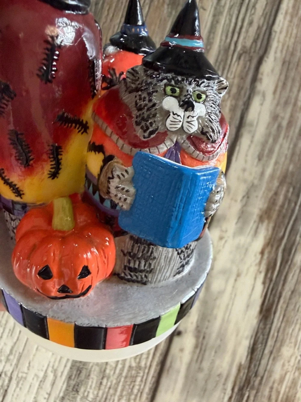 Halloween Cat Trio Wall Decor - Multi-Color